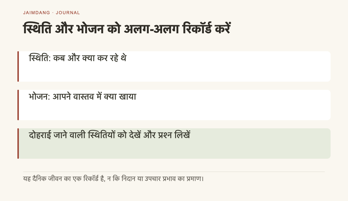 भूख निरीक्षण तंत्र चित्र